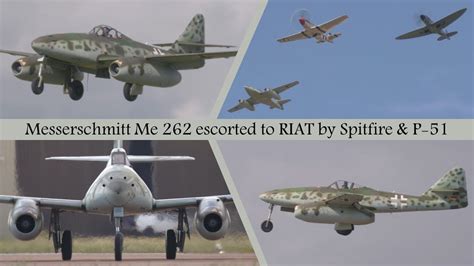 Me 262 has higher wing loading, but Meteor behaves better on turn. . Me 262 vs spitfire